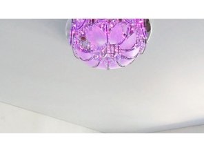 Бесшовный матовый натяжной потолок для зала 16 м2