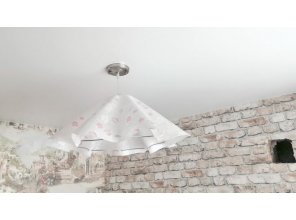 Монтаж потолка на кухне 6 м2 с использованием пленки VIPCEILING серии MONLANGE S9020 (2.60)