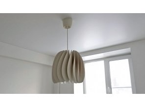 Монтаж потолка в спальне 12 м2 с использованием пленки VIPCEILING серии MONLANGE S9020 (2.60)