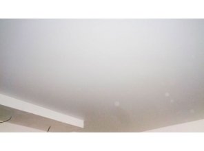 Бесшовный матовый натяжной потолок в детскую 14,6 м2