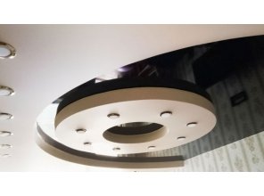 Многоуровневый натяжной потолок в квартиру 24,2 м2