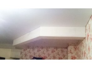 Матовый натяжной потолок для зала 14 м2