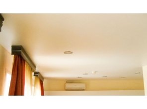 Матовый натяжной потолок в офис 27,5 м2