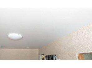 Монтаж потолка для зала 17 м2 с использованием пленки VIPCEILING серии MONLANGE M9001 (3.25)