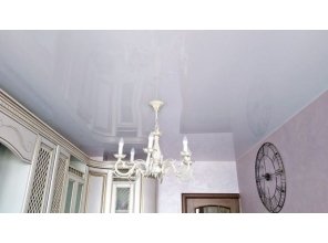 Монтаж потолка на кухне 12 м2 с использованием пленки VIPCEILING серии MONLANGE L9001 (2.60)