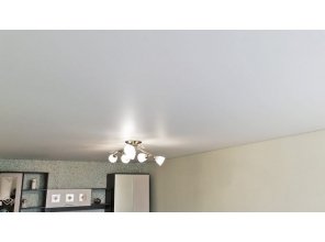 Монтаж потолка для зала 17 м2 с использованием пленки VIPCEILING серии MONLANGE M9001 (3.25)