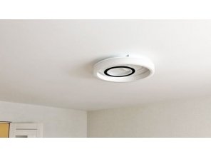 Монтаж потолка в гостиной 16 м2 с использованием пленки VIPCEILING серии MONLANGE M9001 (3.80)