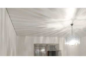Монтаж потолка в спальне 15 м2 с использованием пленки VIPCEILING серии MONLANGE S9020 (4.00)