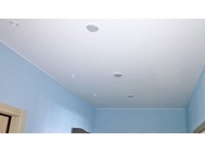 Монтаж потолка в коридоре 5 м2 с использованием пленки VIPCEILING серии MONLANGE M9001 (2.15)