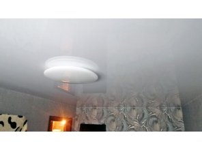 Монтаж потолка для зала 15 м2 с использованием пленки VIPCEILING серии MONLANGE L9001 (3.25)