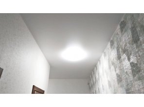 Монтаж потолка в прихожей 13 м2 с использованием пленки VIPCEILING серии MONLANGE M9001 (3.80)