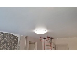 Монтаж потолка в детской 17 м2 с использованием пленки VIPCEILING серии MONLANGE S9020 (3.25)