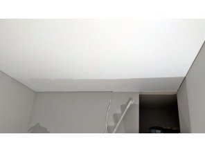 Монтаж потолка в офисе 16 м2 с использованием пленки VIPCEILING серии MONLANGE M9001 (3.25)