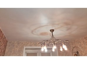 Монтаж потолка в квартире 8 м2 с использованием пленки VIPCEILING серии MONLANGE S9020 (3.25)