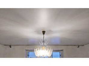 Монтаж потолка для зала 18 м2 с использованием пленки VIPCEILING серии MONLANGE S9020 (4.35)