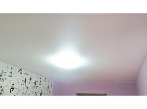 Монтаж потолка в детской 12 м2 с использованием пленки VIPCEILING серии MONLANGE M9001 (2.60)