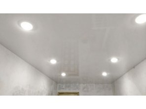 Монтаж потолка в детской 14 м2 с использованием пленки VIPCEILING серии MONLANGE L9001 (2.60)