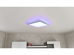 Монтаж потолка для зала 19 м2 с использованием пленки VIPCEILING серии MONLANGE M9001 (4.35)