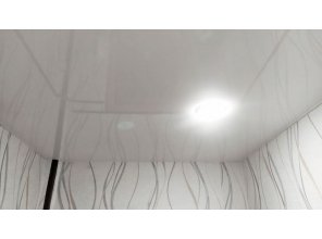 Монтаж потолка в коридоре 7 м2 с использованием пленки VIPCEILING серии MONLANGE L9001 (4.00)