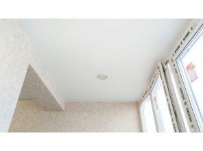 Монтаж потолка в квартире 5 м2 с использованием пленки VIPCEILING серии MONLANGE S9020 (2.15)