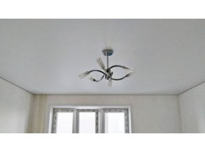 Монтаж потолка для зала 16 м2 с использованием пленки VIPCEILING серии MONLANGE M9001 (3.50)