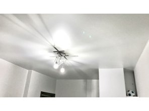 Монтаж потолка в детской 14 м2 с использованием пленки VIPCEILING серии MONLANGE S9020 (3.25)