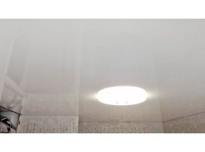 Монтаж потолка для зала 15 м2 с использованием пленки VIPCEILING серии MONLANGE L9001 (3.25)