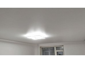 Монтаж потолка для зала 24 м2 с использованием пленки VIPCEILING серии MONLANGE M9001 (4.00)