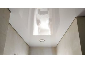 Монтаж потолка в коридоре 9 м2 с использованием пленки VIPCEILING серии MONLANGE L9001 (2.60)