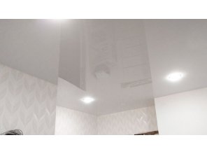 Монтаж потолка в коридоре 7 м2 с использованием пленки VIPCEILING серии MONLANGE L9001 (2.60)