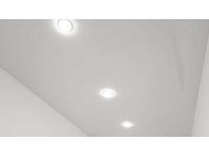 Монтаж потолка в прихожей 7 м2 с использованием пленки VIPCEILING серии MONLANGE L9001 (1.95)