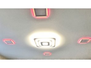 Монтаж потолка в спальне 11 м2 с использованием пленки VIPCEILING серии MONLANGE M9001 (3.25)