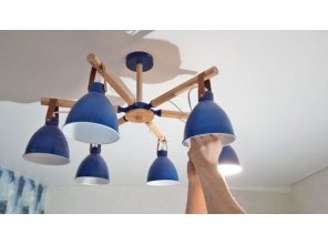 Монтаж потолка для зала 18 м2 с использованием пленки VIPCEILING серии MONLANGE M9001 (3.50)