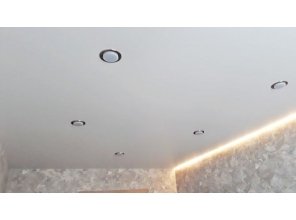 Монтаж потолка в детской 10 м2 с использованием пленки VIPCEILING серии MONLANGE S9020 (2.60)