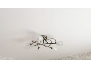 Монтаж потолка в спальне 7 м2 с использованием пленки VIPCEILING серии MONLANGE M9001 (2.60)