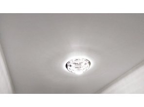 Монтаж потолка в детской 12 м2 с использованием пленки VIPCEILING серии MONLANGE M9001 (2.60)