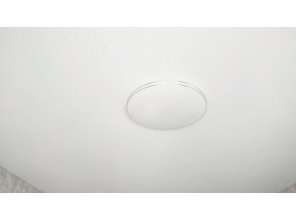 Монтаж потолка в спальне 14 м2 с использованием пленки VIPCEILING серии MONLANGE M9001 (3.50)