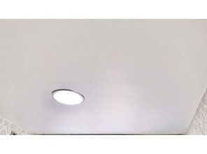 Монтаж потолка в квартире 9 м2 с использованием пленки VIPCEILING серии MONLANGE S9020 (2.60)