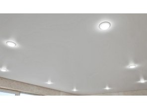 Монтаж потолка в детской 17 м2 с использованием пленки VIPCEILING серии MONLANGE M9001 (3.50)