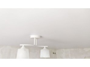 Монтаж потолка в детской 14 м2 с использованием пленки VIPCEILING серии MONLANGE S9020 (3.25)