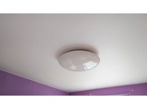 Монтаж потолка в детской 9 м2 с использованием пленки VIPCEILING серии MONLANGE M9001 (2.60)