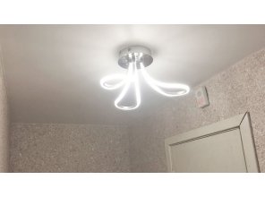 Монтаж потолка в коридоре 7 м2 с использованием пленки VIPCEILING серии MONLANGE S9020 (3.25)