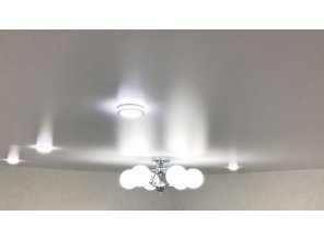 Монтаж потолка в детской 14 м2 с использованием пленки VIPCEILING серии MONLANGE S9020 (3.80)